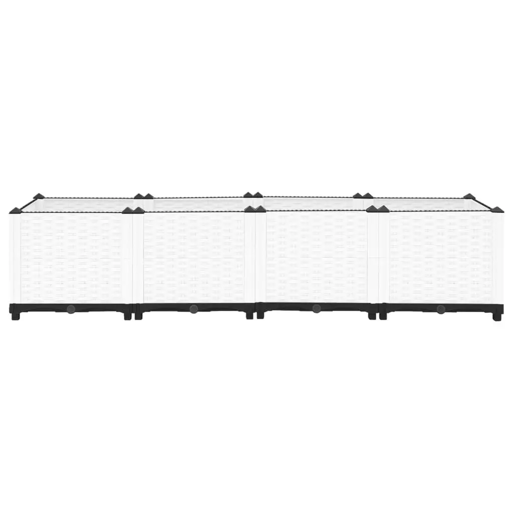 Raised Bed 160x40x38 cm Polypropylene 153311