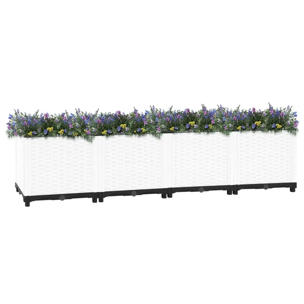 Raised Bed 160x40x38 cm Polypropylene 153311