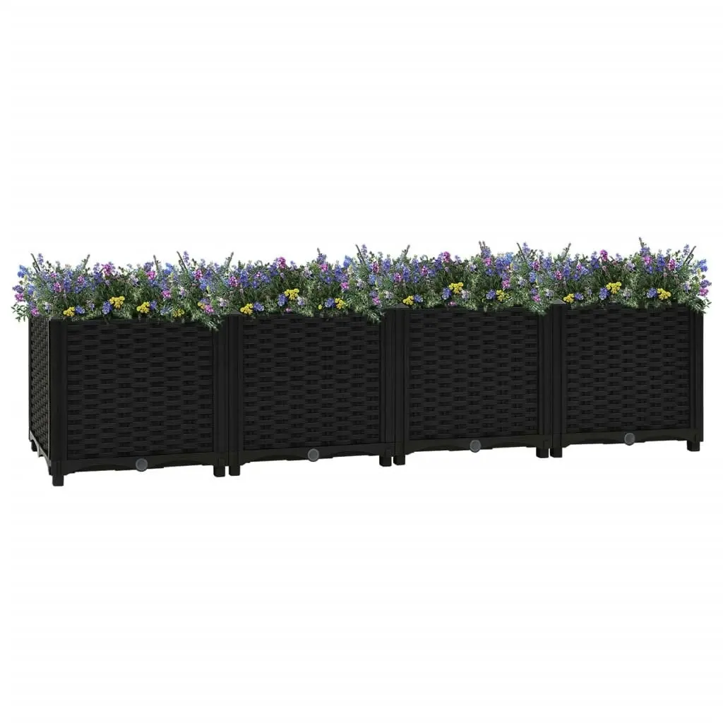 Raised Bed 160x40x38 cm Polypropylene 316533