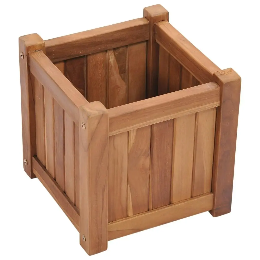 Raised Bed 30x30x30 cm Solid Teak Wood 48964