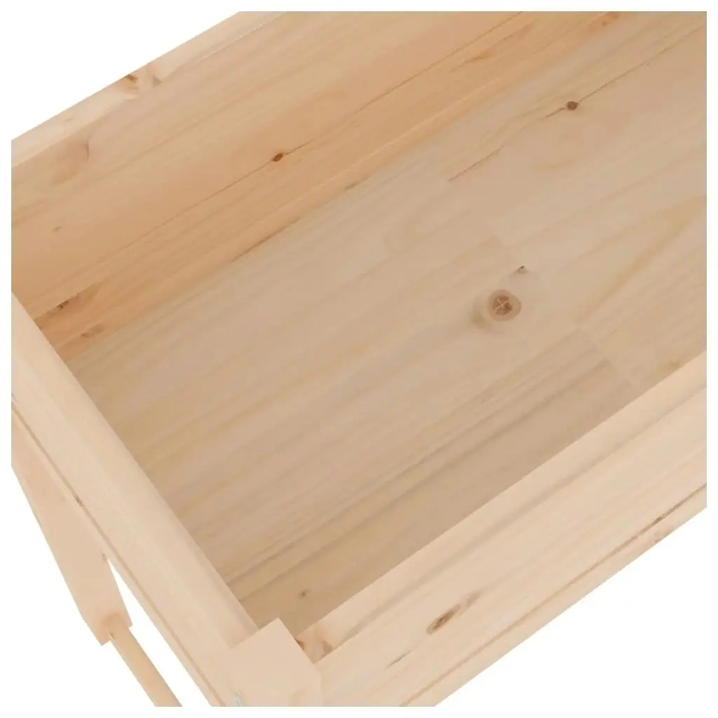 Planter 78x40x81 cm Solid Wood Pine 822132