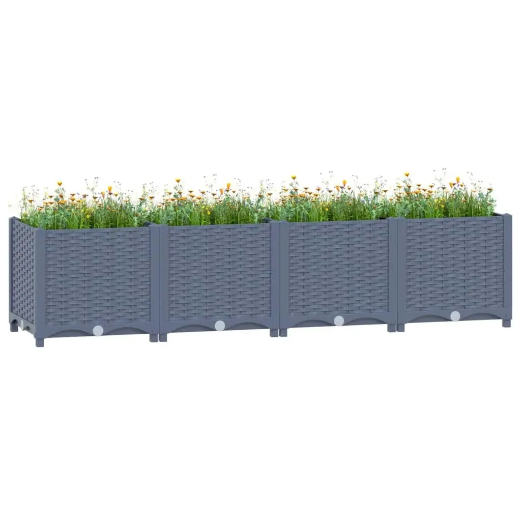 Raised Bed 160x40x38 cm Polypropylene 310404