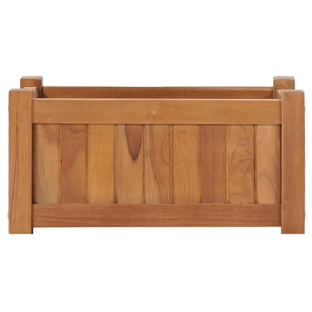 Raised Bed 50x25x25 cm Solid Teak Wood 48967