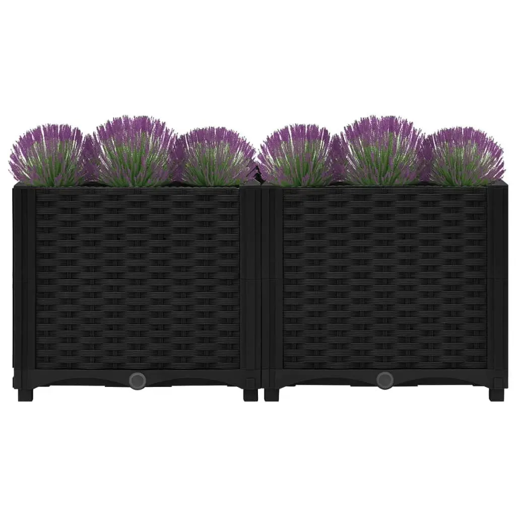 Raised Bed 80x40x38 cm Polypropylene 316531