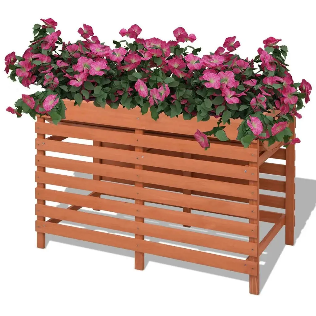 Planter 100x50x71 cm Wood 42349