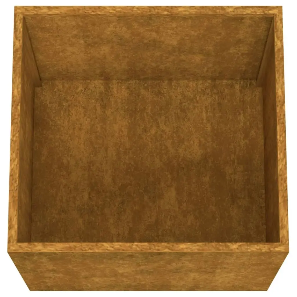 Planter 49x47x46 cm Corten Steel 821551