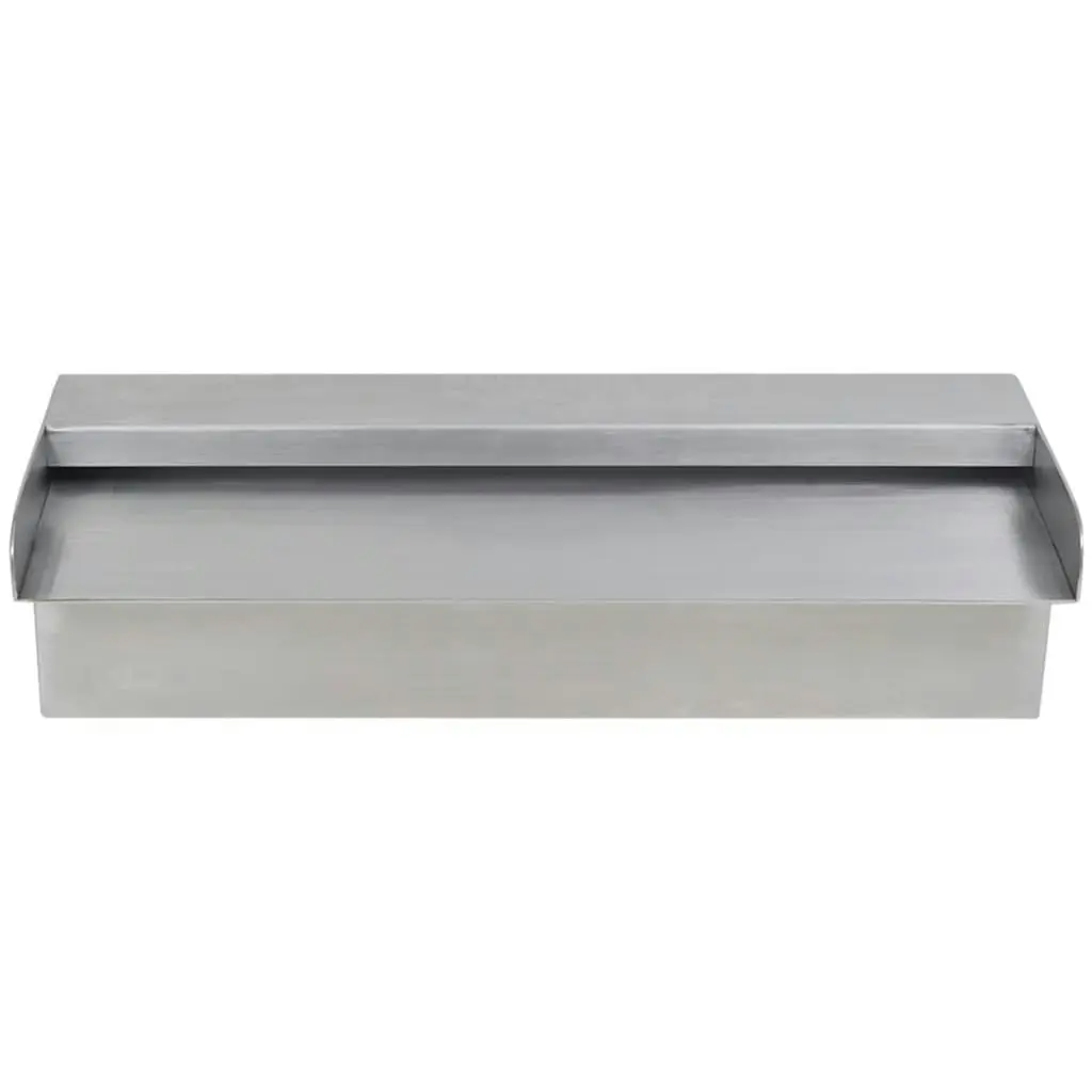 Rectangular Waterfall Pool Fountain Stainless Steel 30 cm 41665