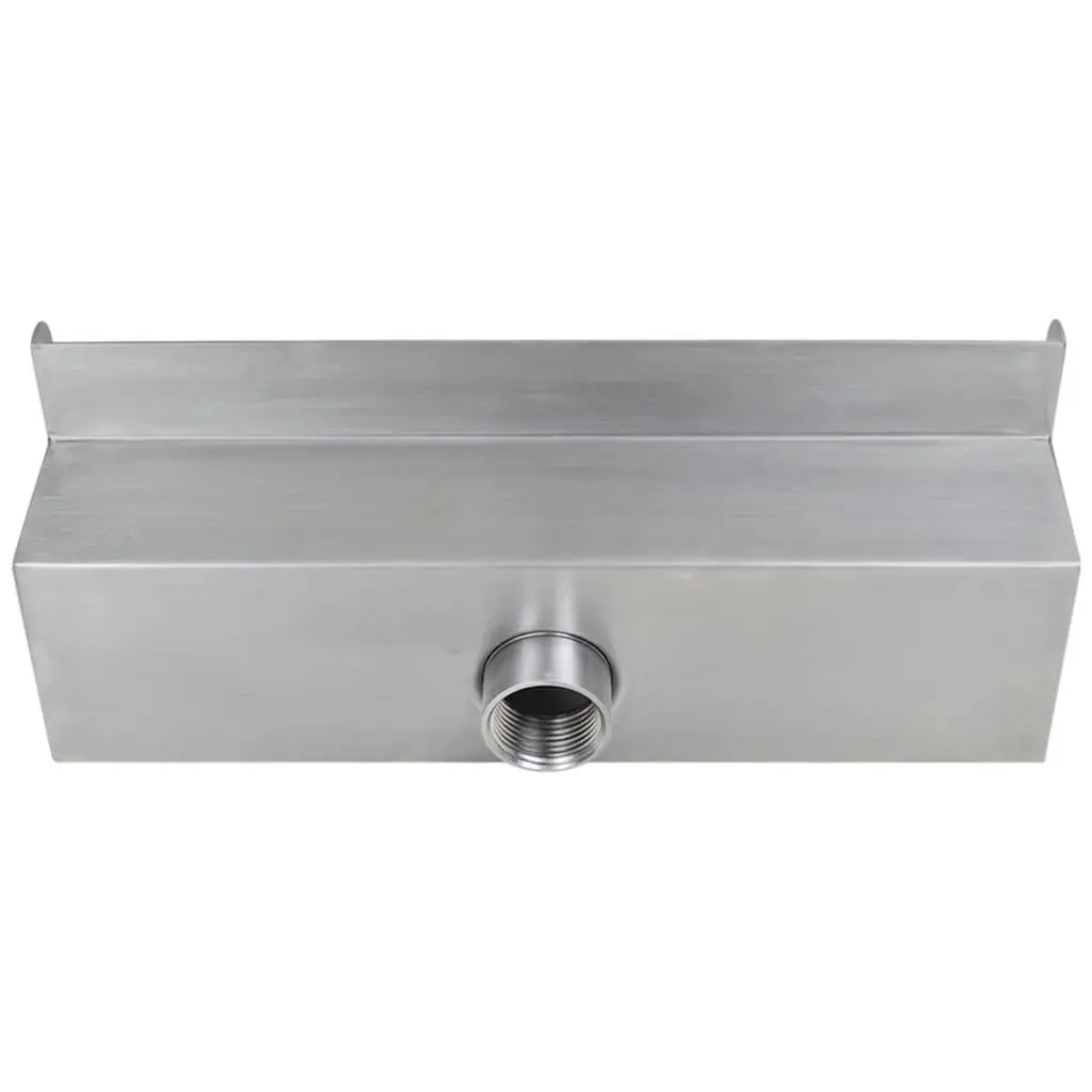 Rectangular Waterfall Pool Fountain Stainless Steel 30 cm 41665