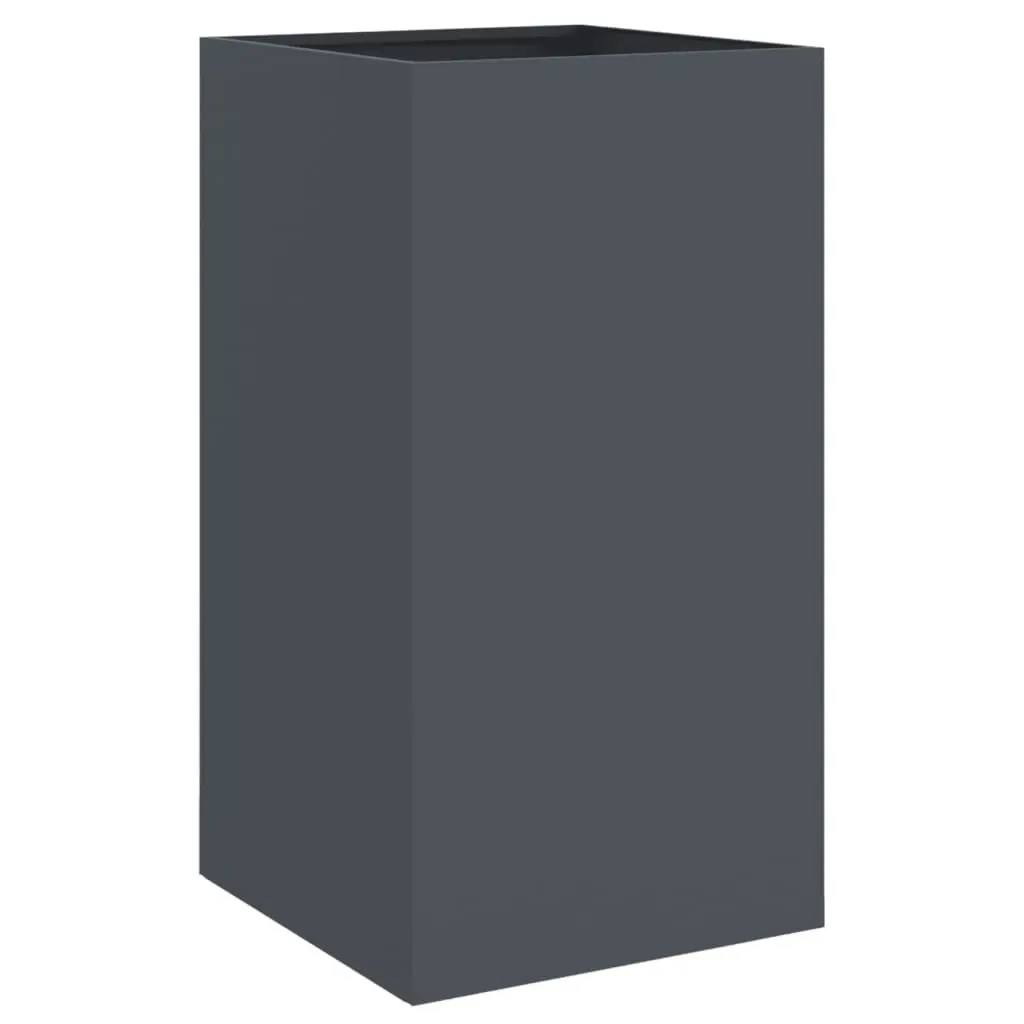 Planter Anthracite 42x38x75 cm Cold-rolled Steel 841579