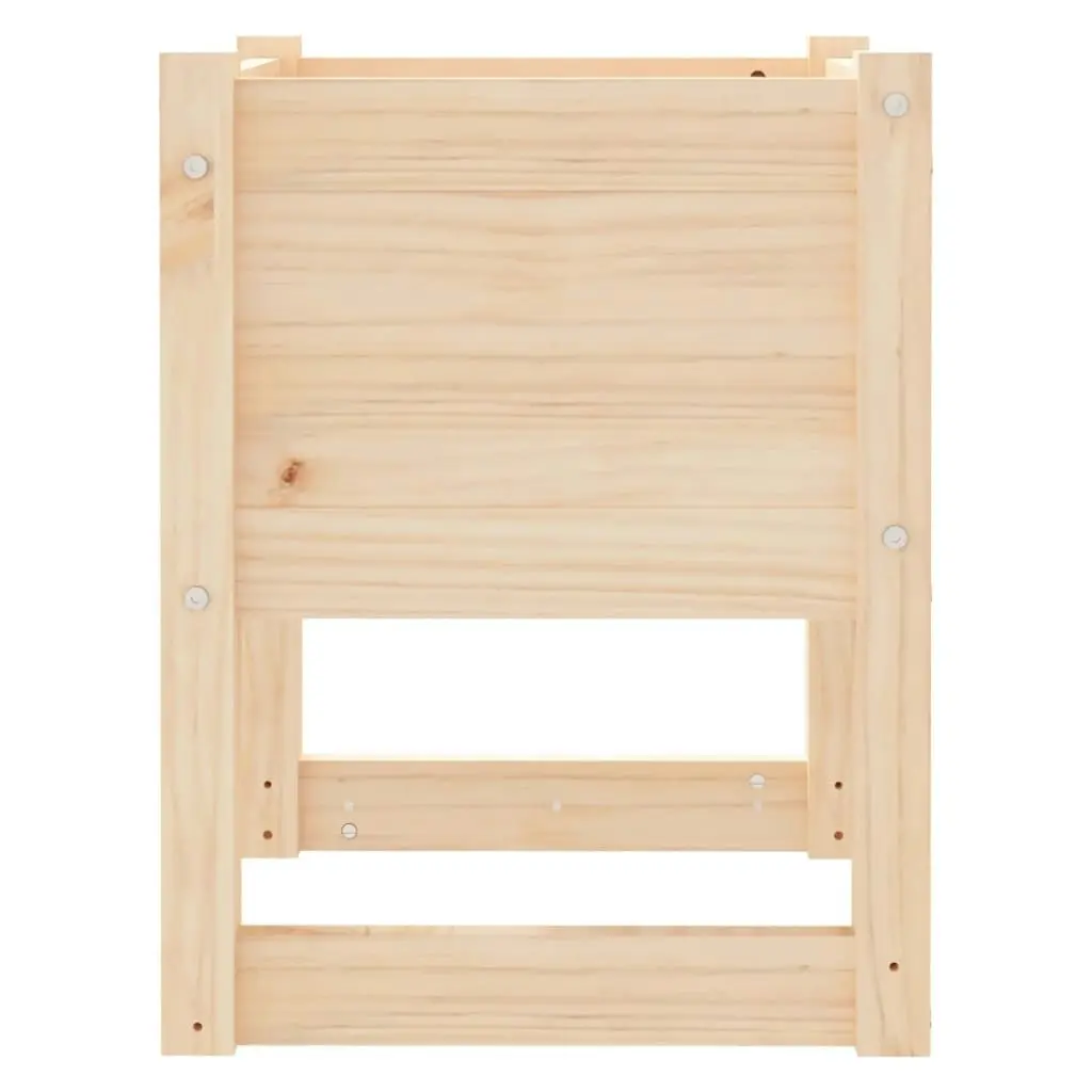 Planter 40x40x52.5 cm Solid Wood Pine 822107