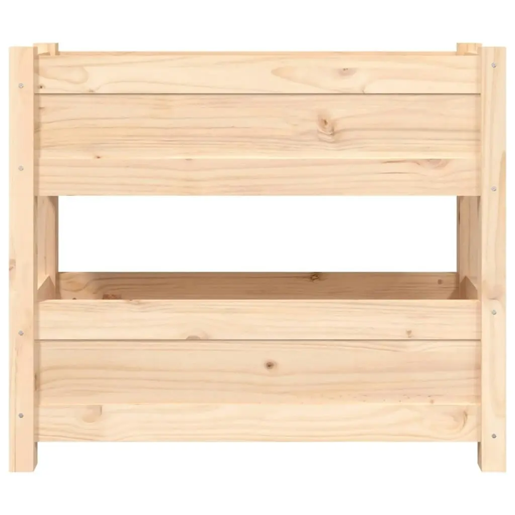 Planter 77x25x66 cm Solid Wood Pine 823941