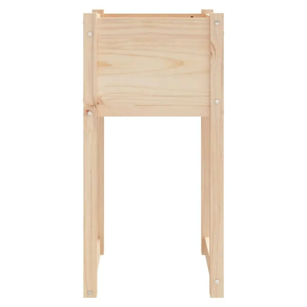 Planter 40x40x81 cm Solid Wood Pine 822122