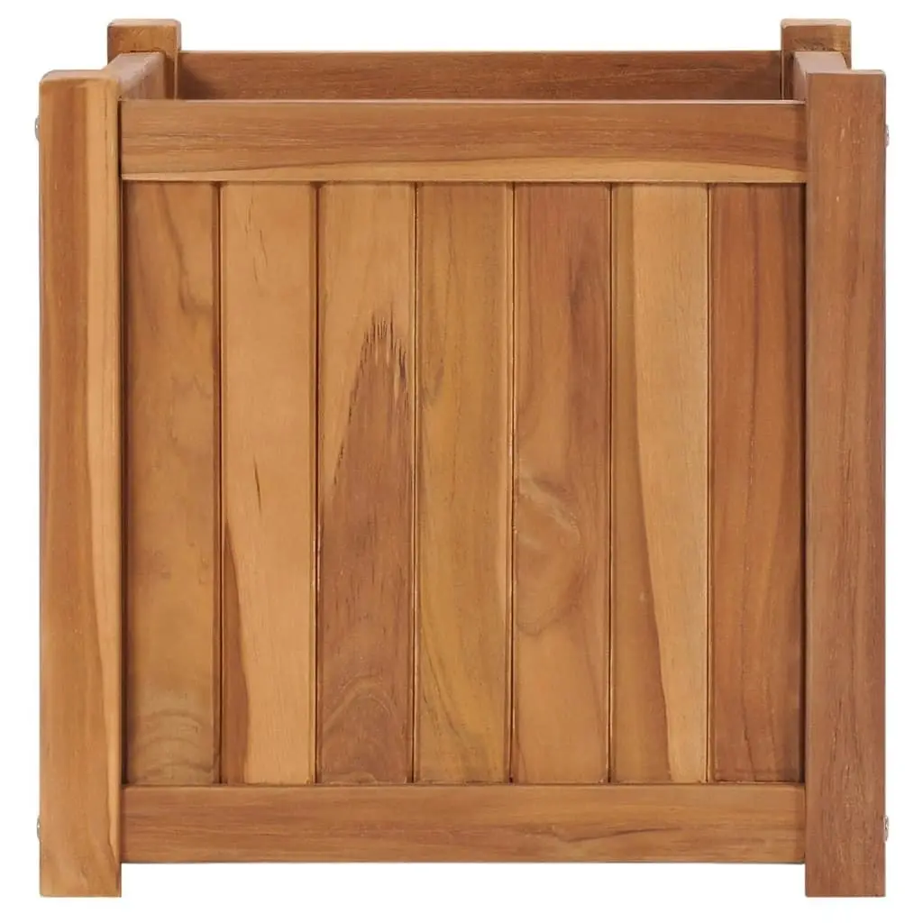 Raised Bed 40x40x40 cm Solid Teak Wood 48965