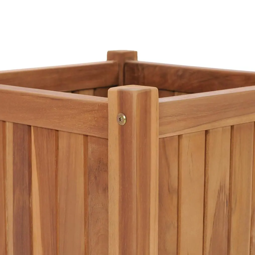 Raised Bed 40x40x40 cm Solid Teak Wood 48965