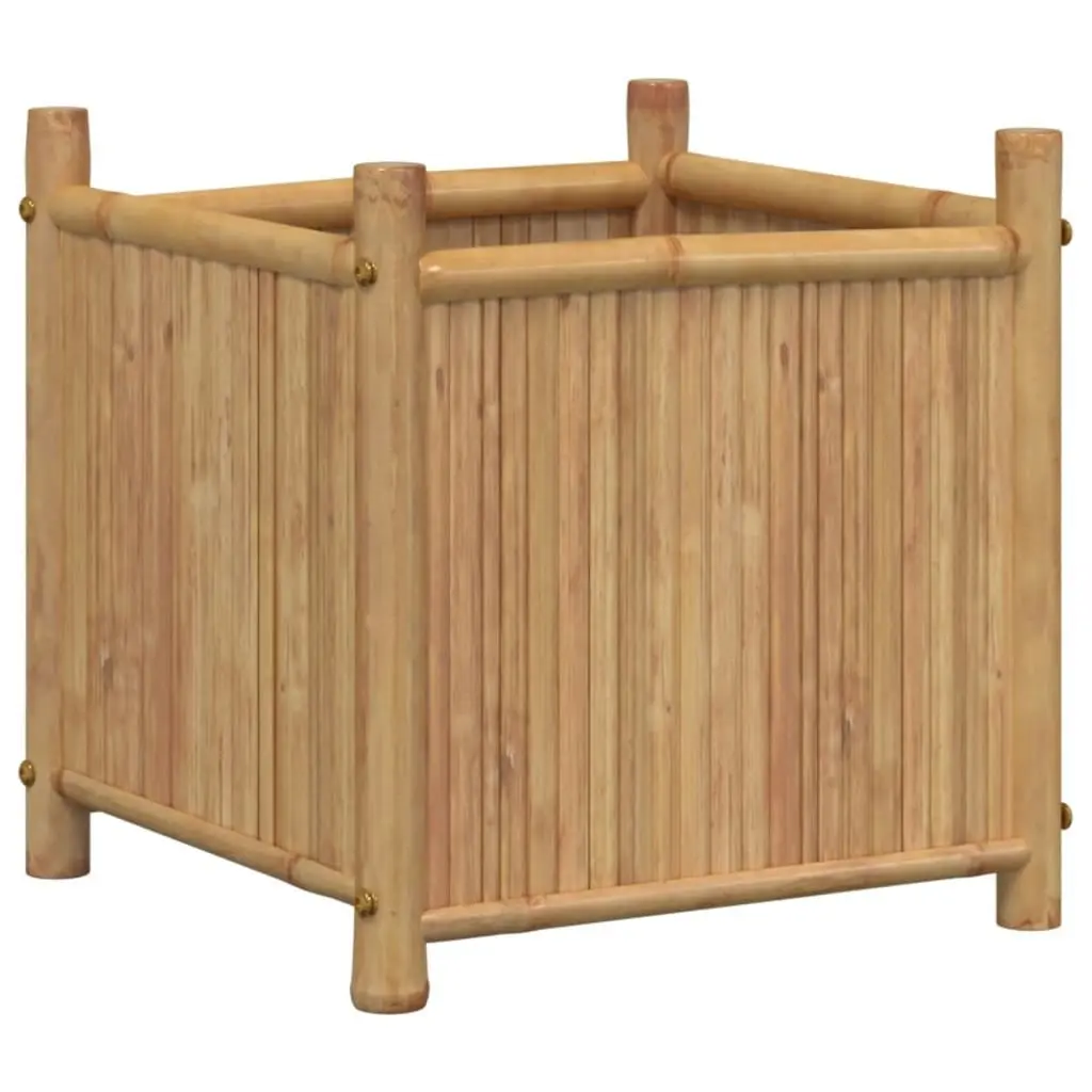 Planter 40x40x40 cm Bamboo 366464