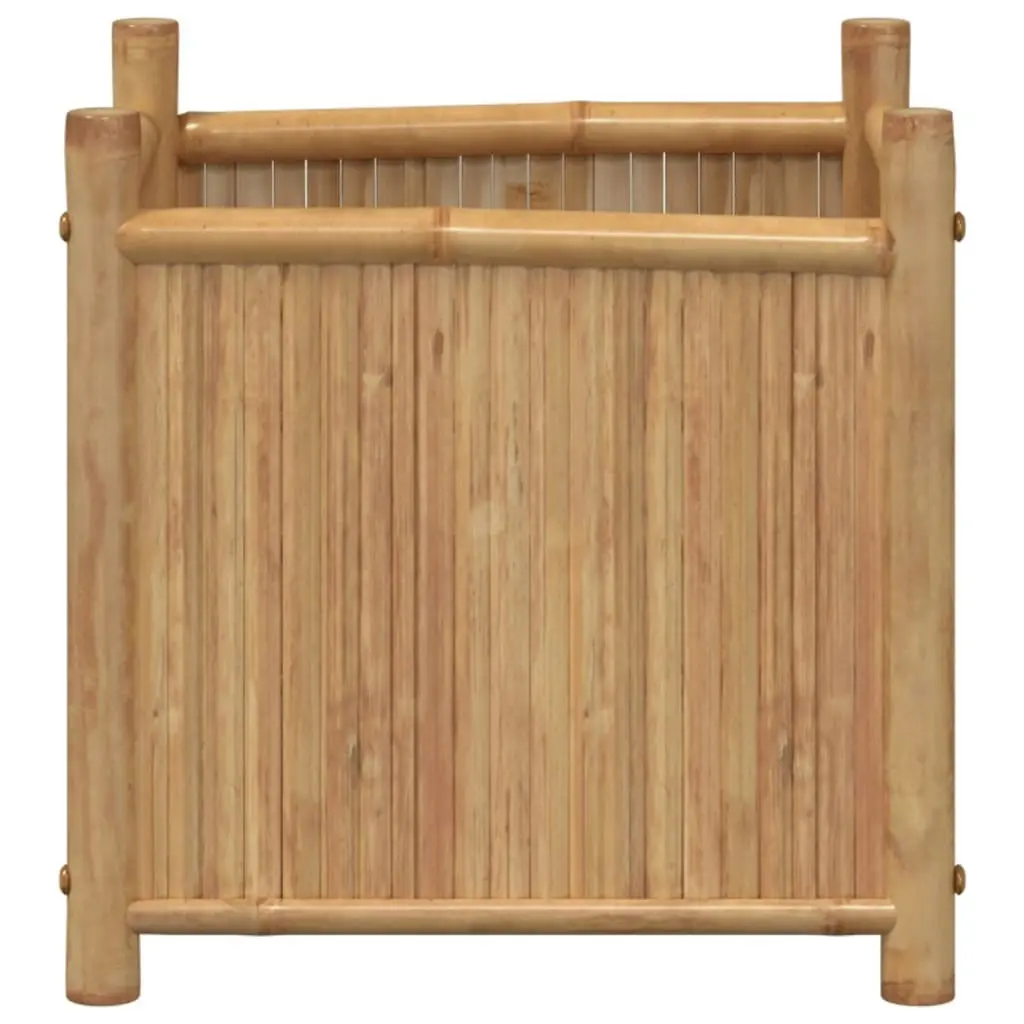 Planter 40x40x40 cm Bamboo 366464