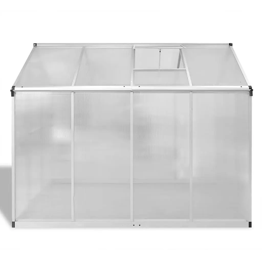 Reinforced Aluminium Greenhouse with Base Frame 4.6 mÂ² 41317