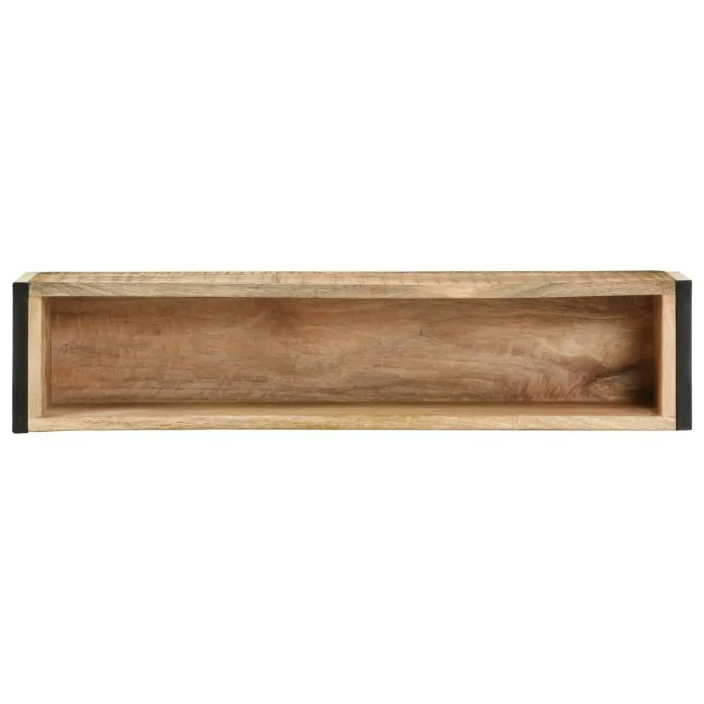 Planter 90x20x68 cm Rough Mango Wood 321938