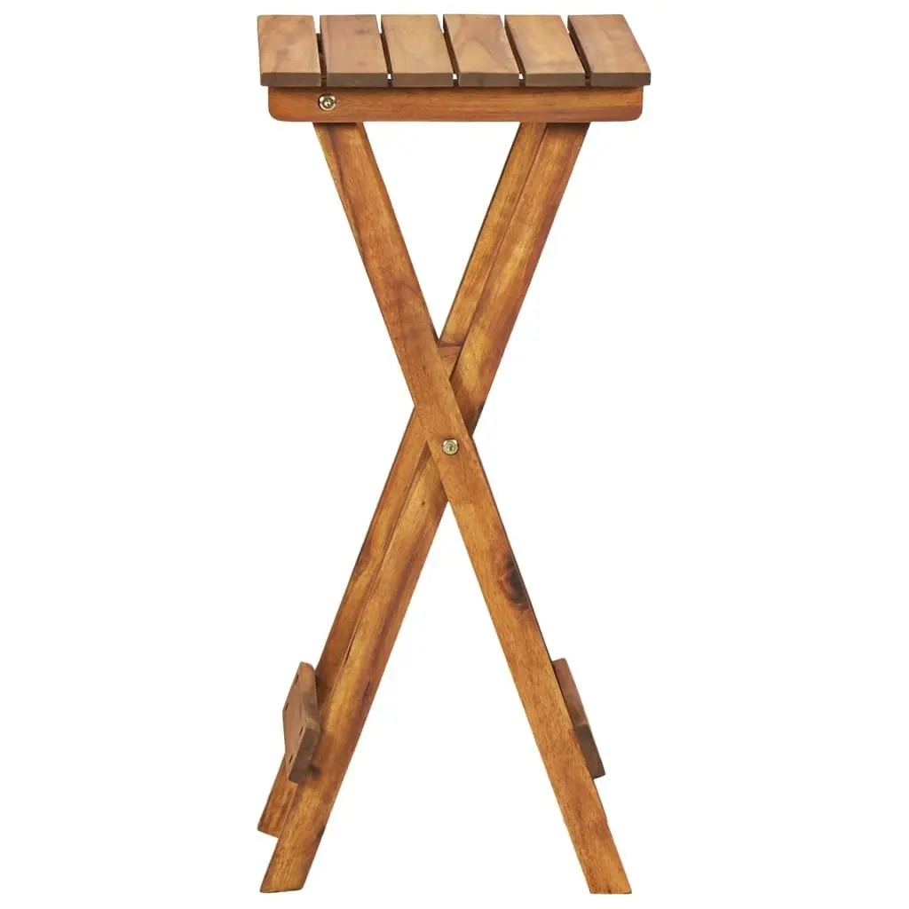 Plant Stand 30x30x67 cm Solid Acacia Wood 46559