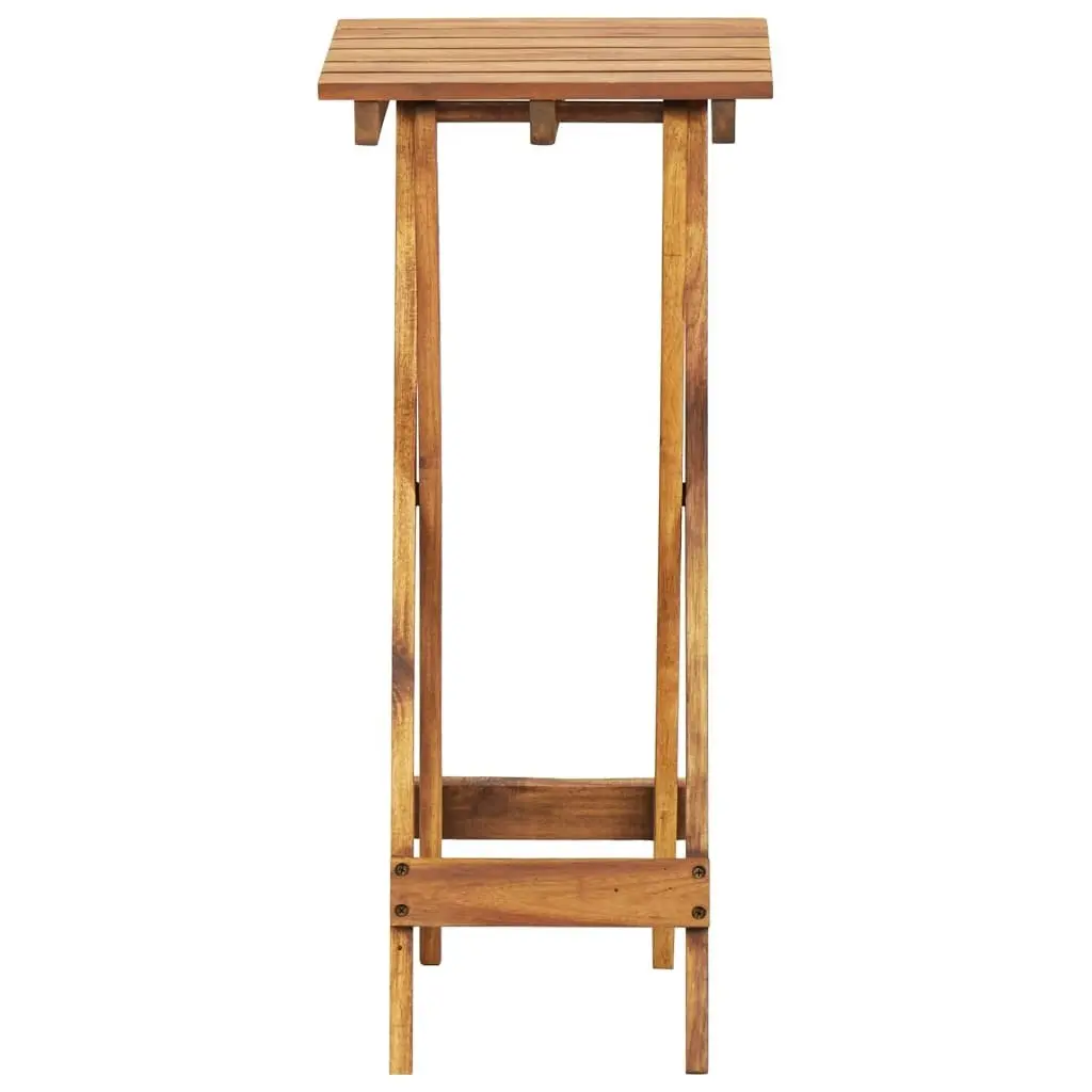 Plant Stand 30x30x67 cm Solid Acacia Wood 46559