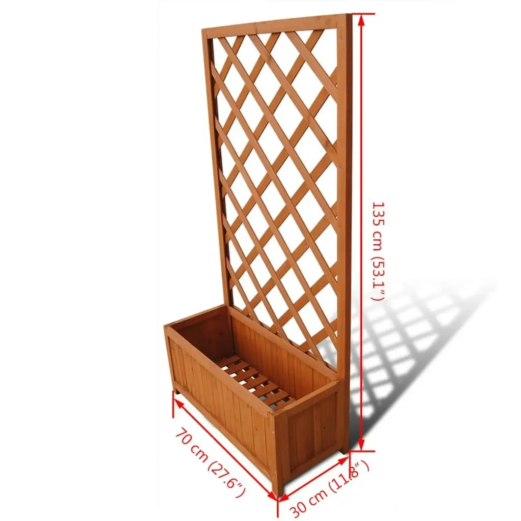 Trellis Planter 70 x 30 x 135 cm 41298