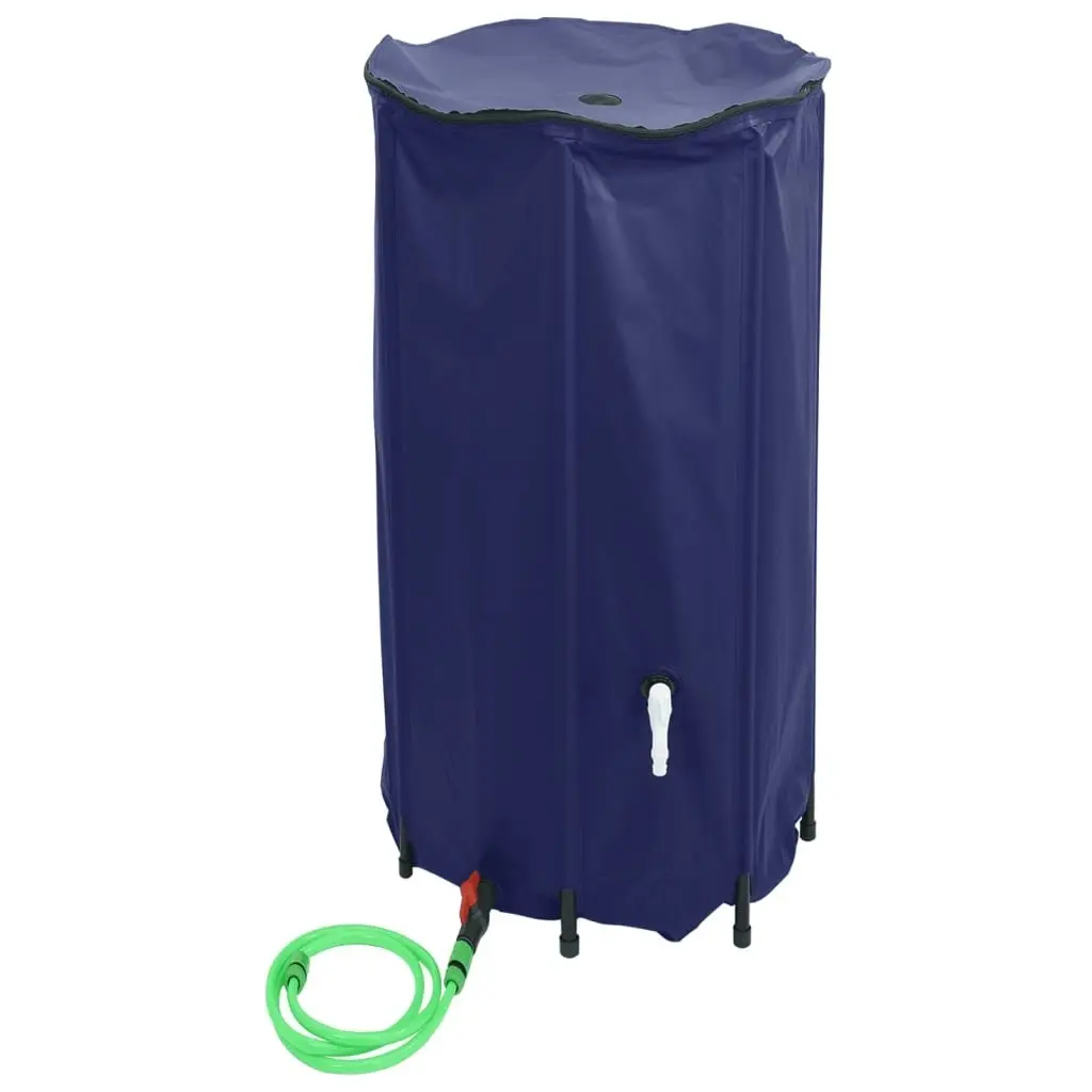 Water Tank with Tap Foldable 380 L PVC 156014