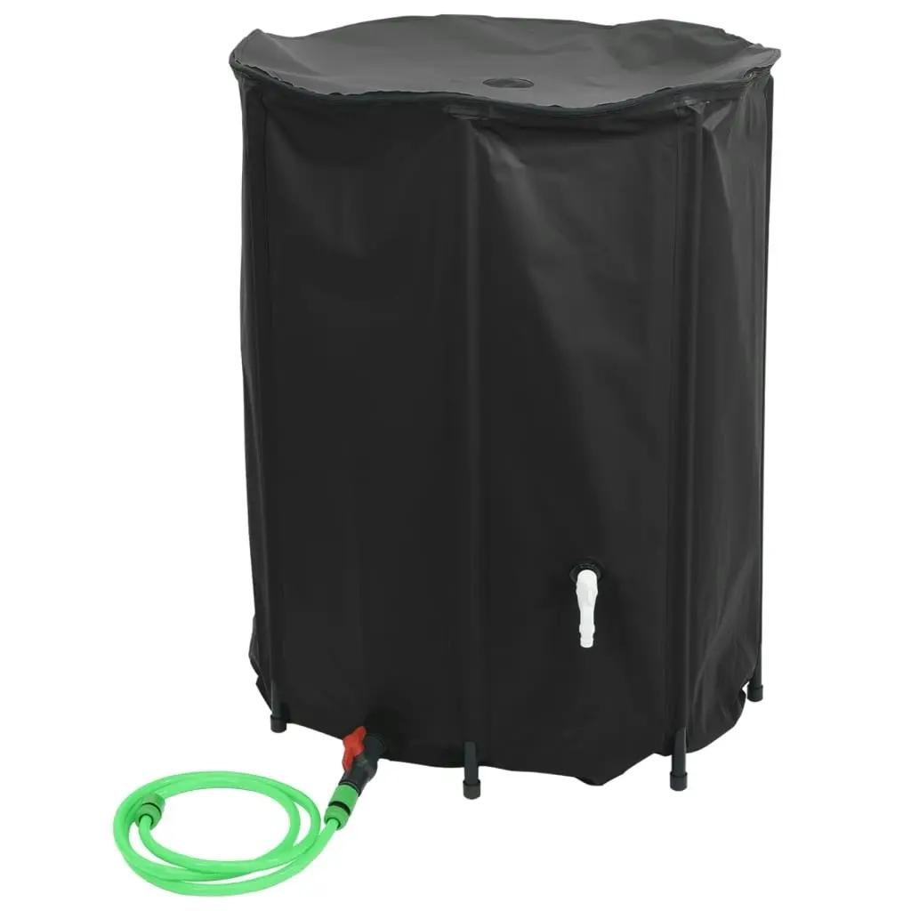 Water Tank with Tap Foldable 750 L PVC 155992