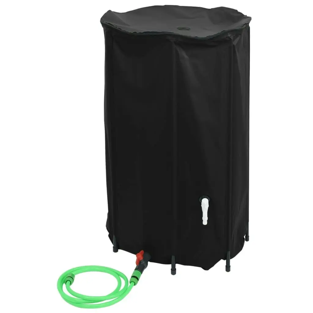 Water Tank with Tap Foldable 500 L PVC 155995