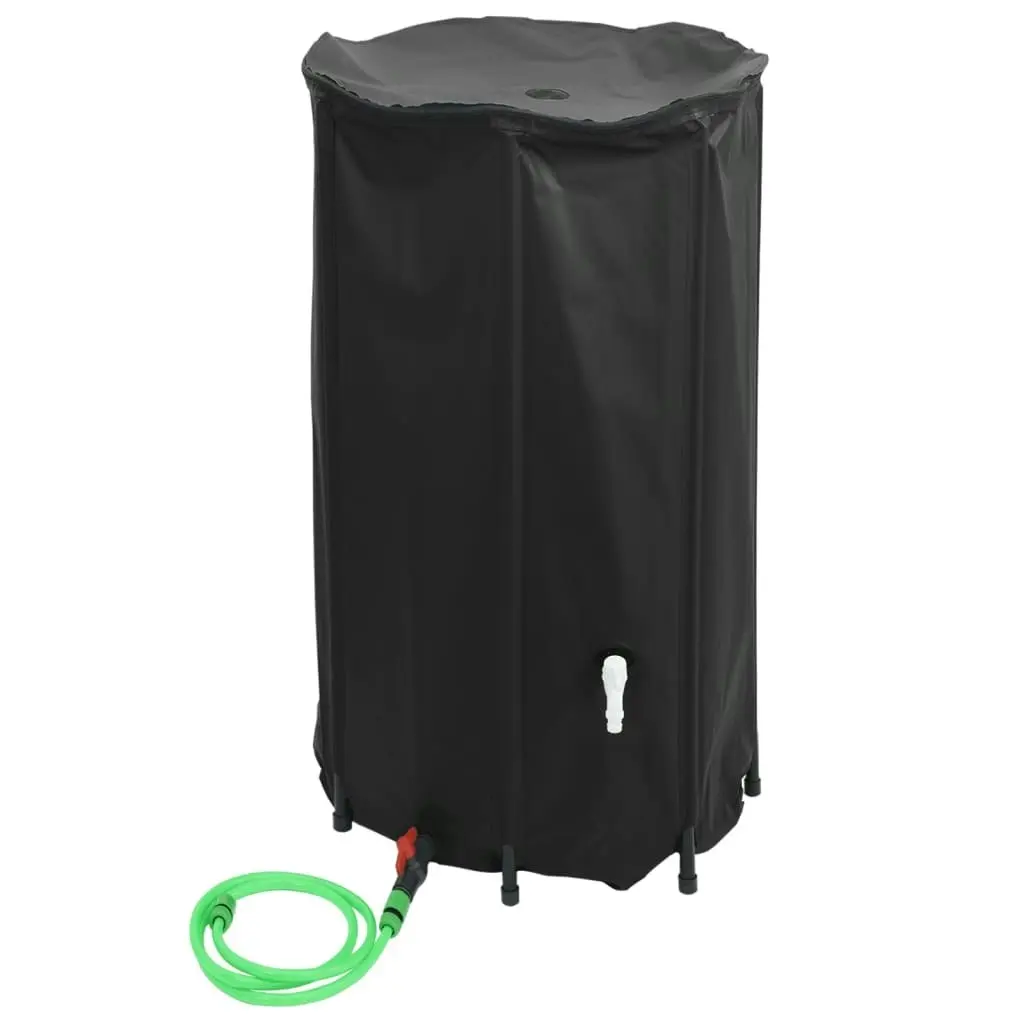 Water Tank with Tap Foldable 250 L PVC 155998