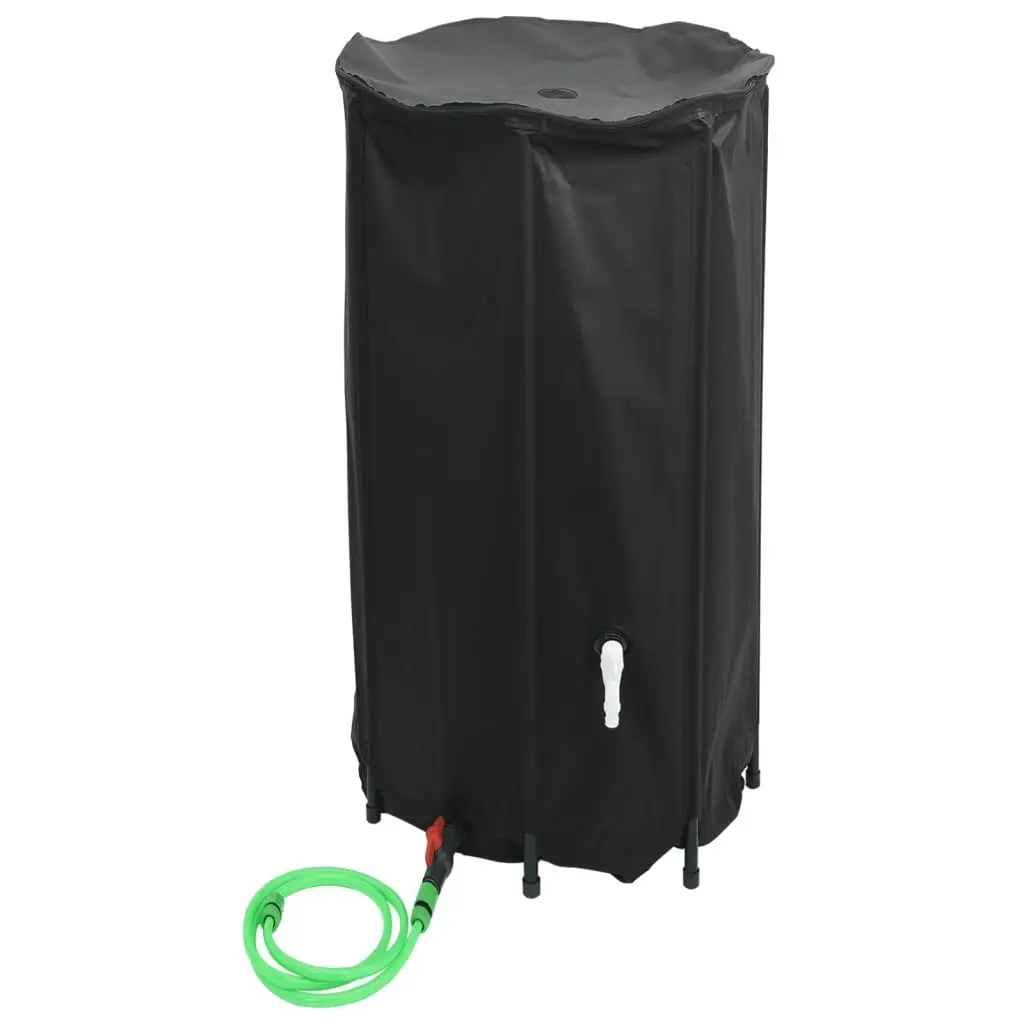 Water Tank with Tap Foldable 380 L PVC 156013