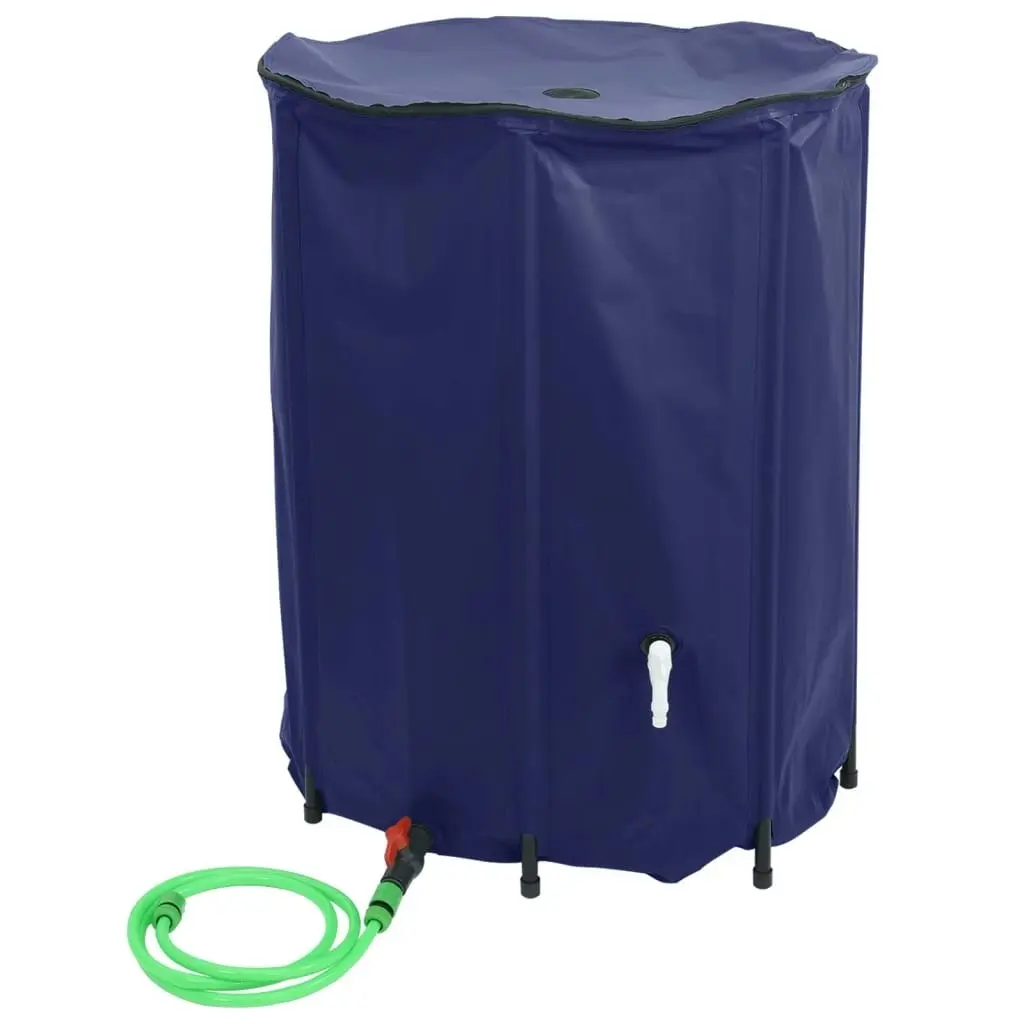 Water Tank with Tap Foldable 500 L PVC 155996