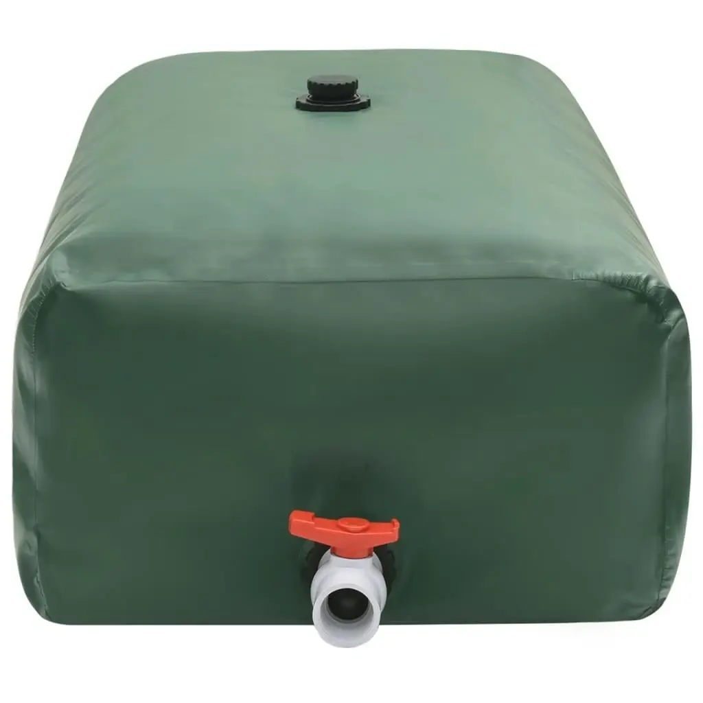 Water Tank with Tap Foldable 1500 L PVC 156330