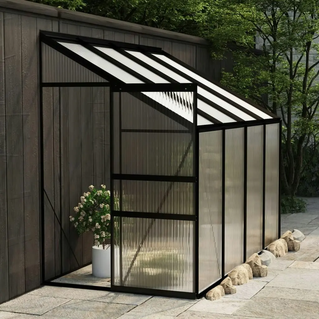 Greenhouse Anthracite Aluminium 5.02 mÂ³ 312045