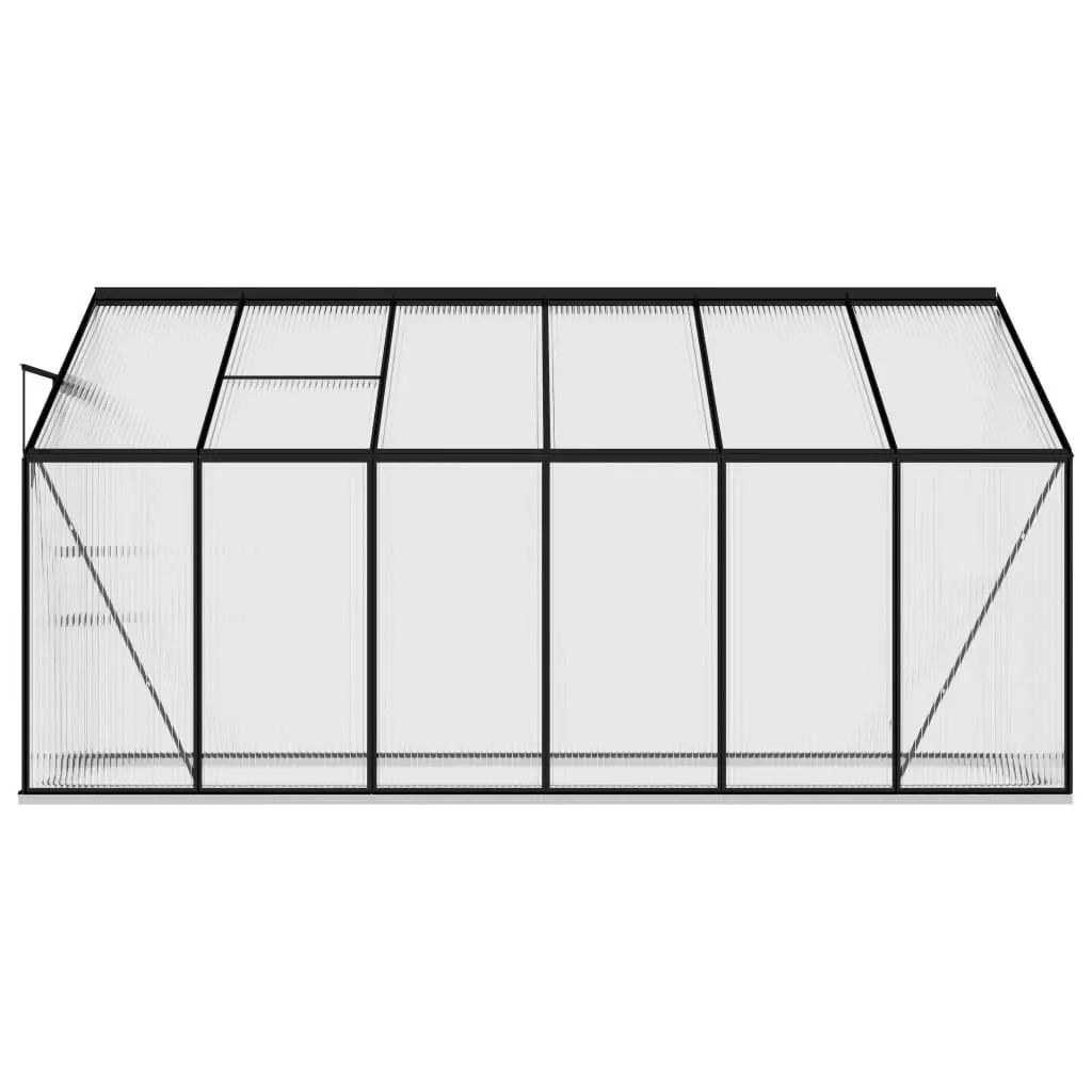 Greenhouse Anthracite Aluminium 7.77 mÂ³ 312053