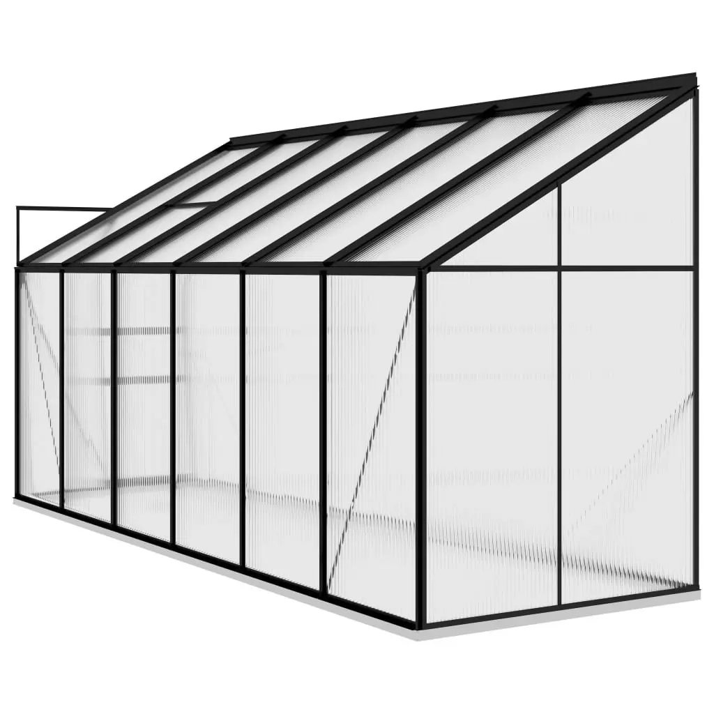 Greenhouse Anthracite Aluminium 7.77 mÂ³ 312053