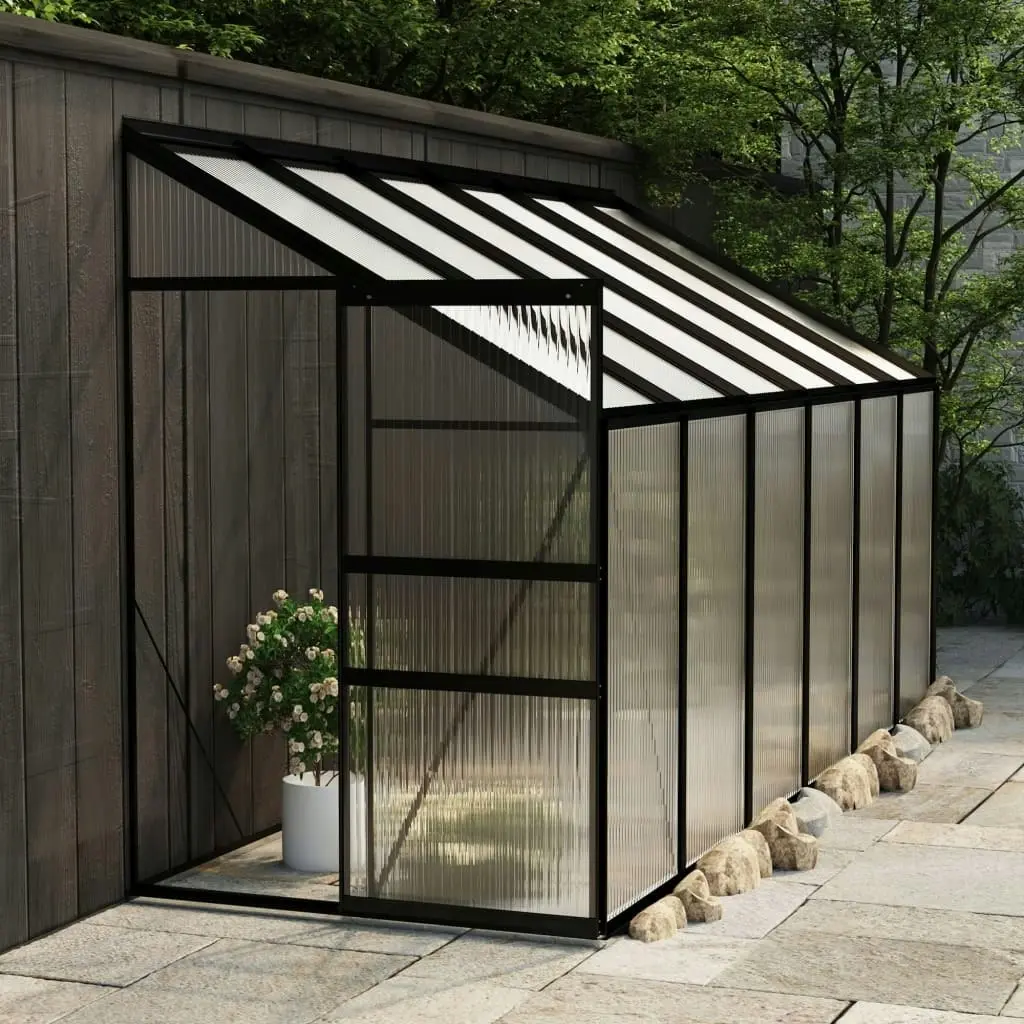 Greenhouse Anthracite Aluminium 7.77 mÂ³ 312053