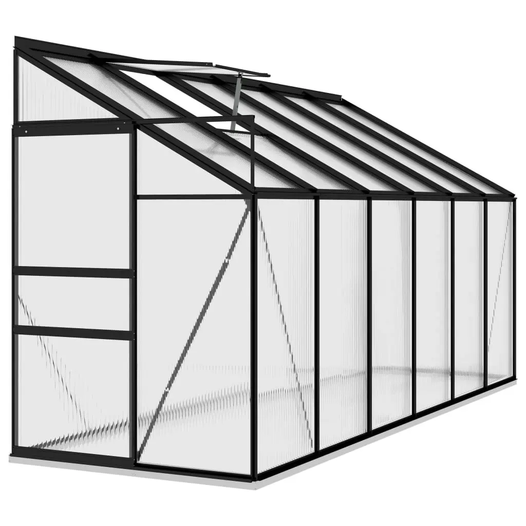 Greenhouse Anthracite Aluminium 7.77 mÂ³ 312053