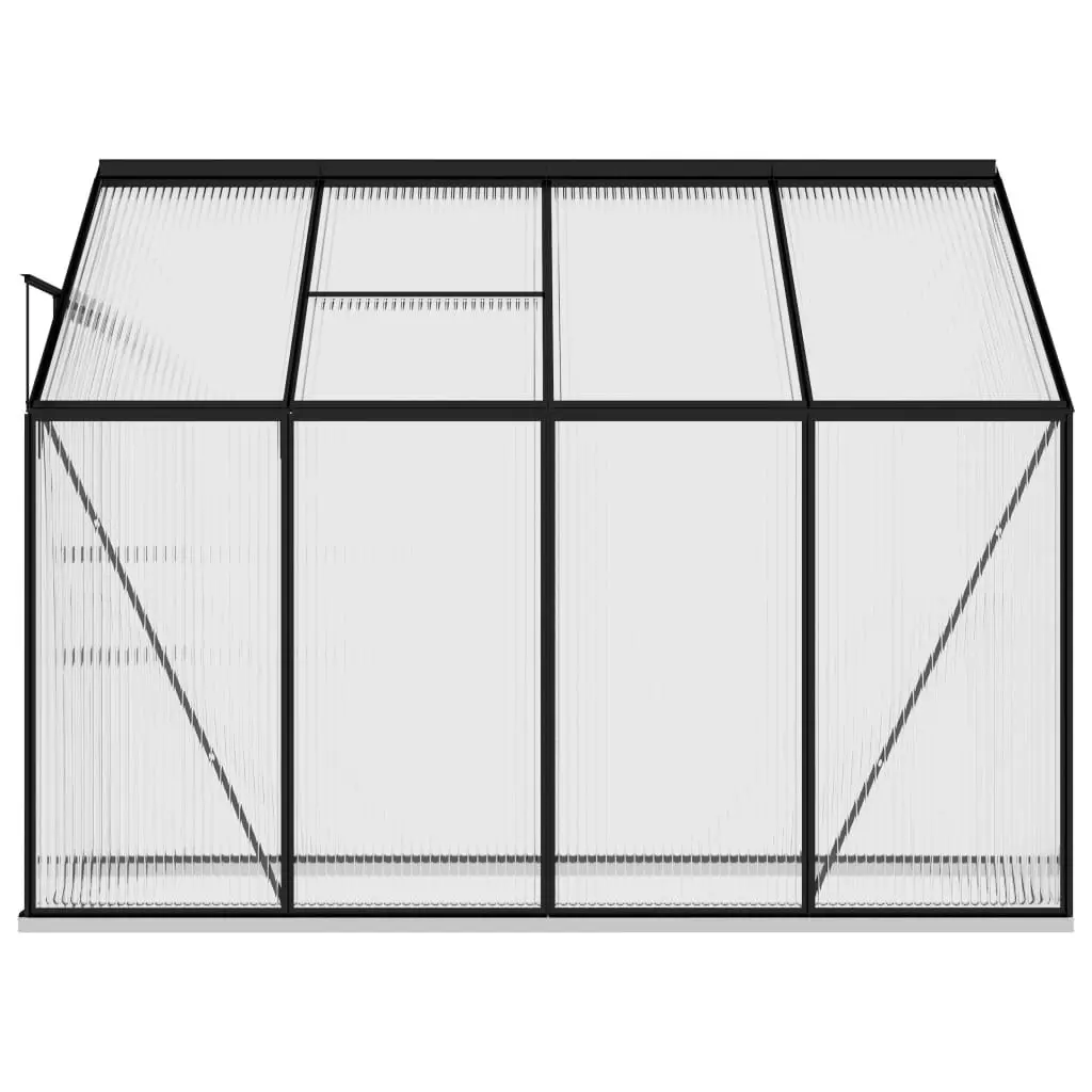 Greenhouse Anthracite Aluminium 5.24 mÂ³ 312051