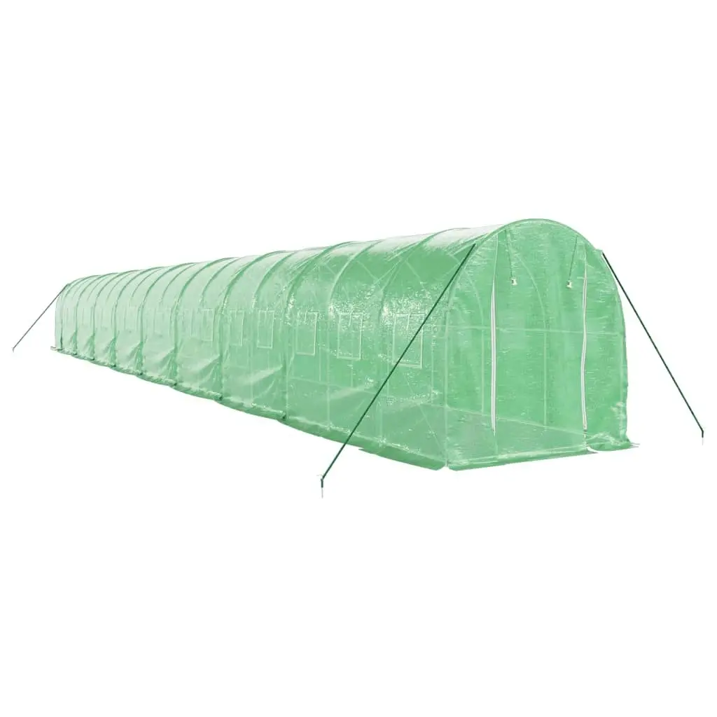 Greenhouse with Steel Frame Green 36 mÂ² 18x2x2 m 3188024