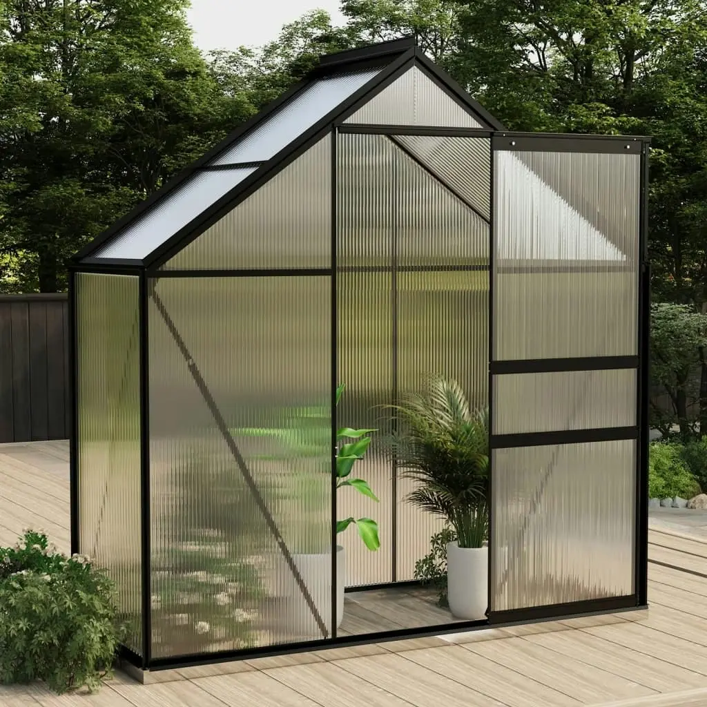 Greenhouse Anthracite Aluminium 1.33 mÂ² 312064