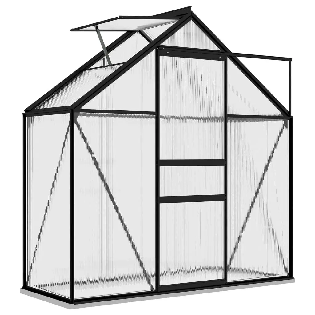 Greenhouse Anthracite Aluminium 1.33 mÂ² 312064