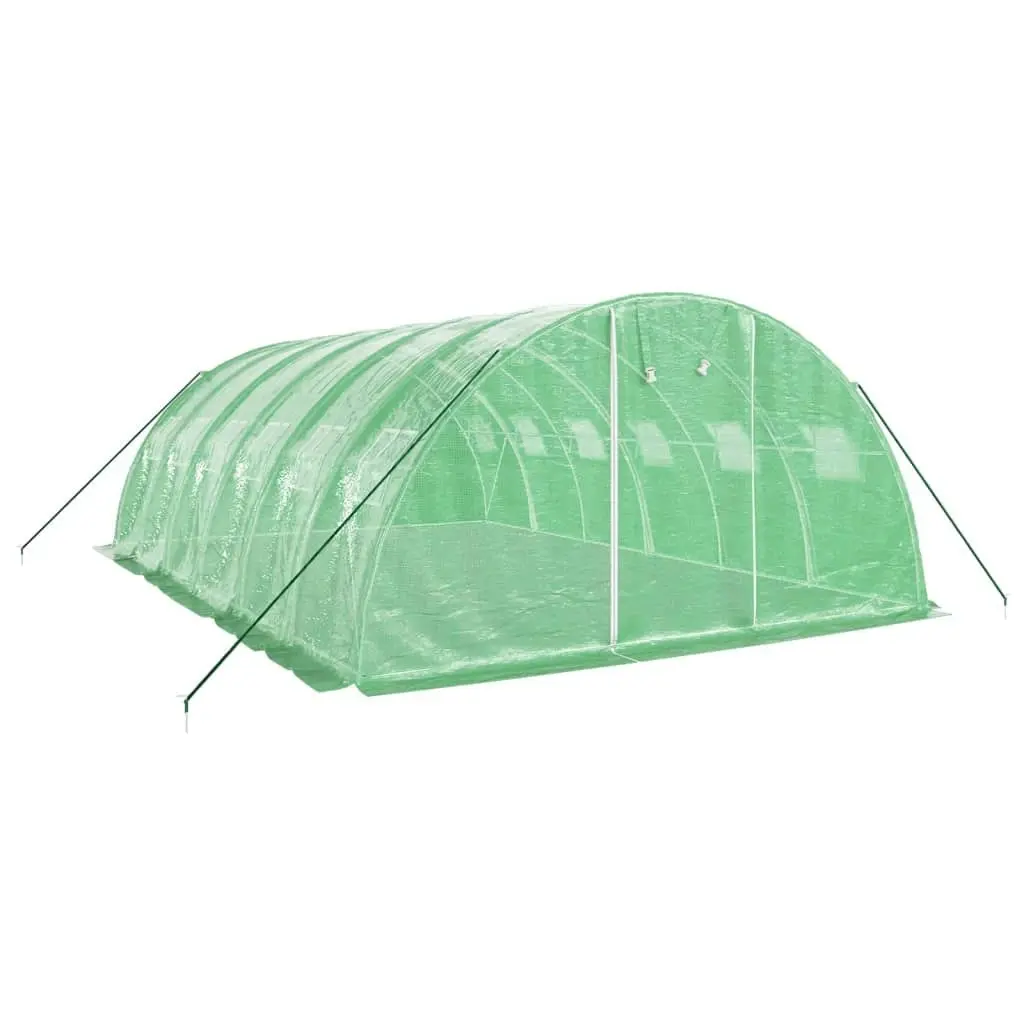 Greenhouse with Steel Frame Green 24 mÂ² 6x4x2 m 3188062