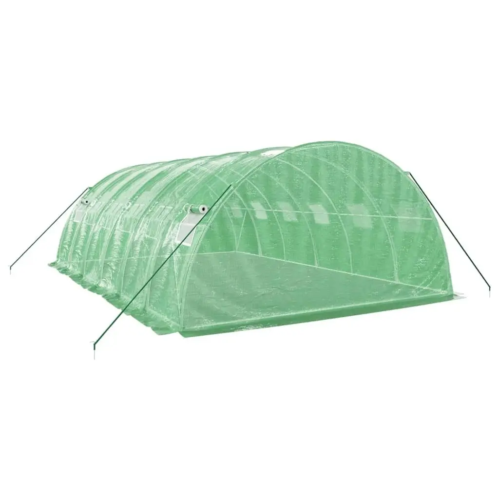 Greenhouse with Steel Frame Green 24 mÂ² 6x4x2 m 3188062