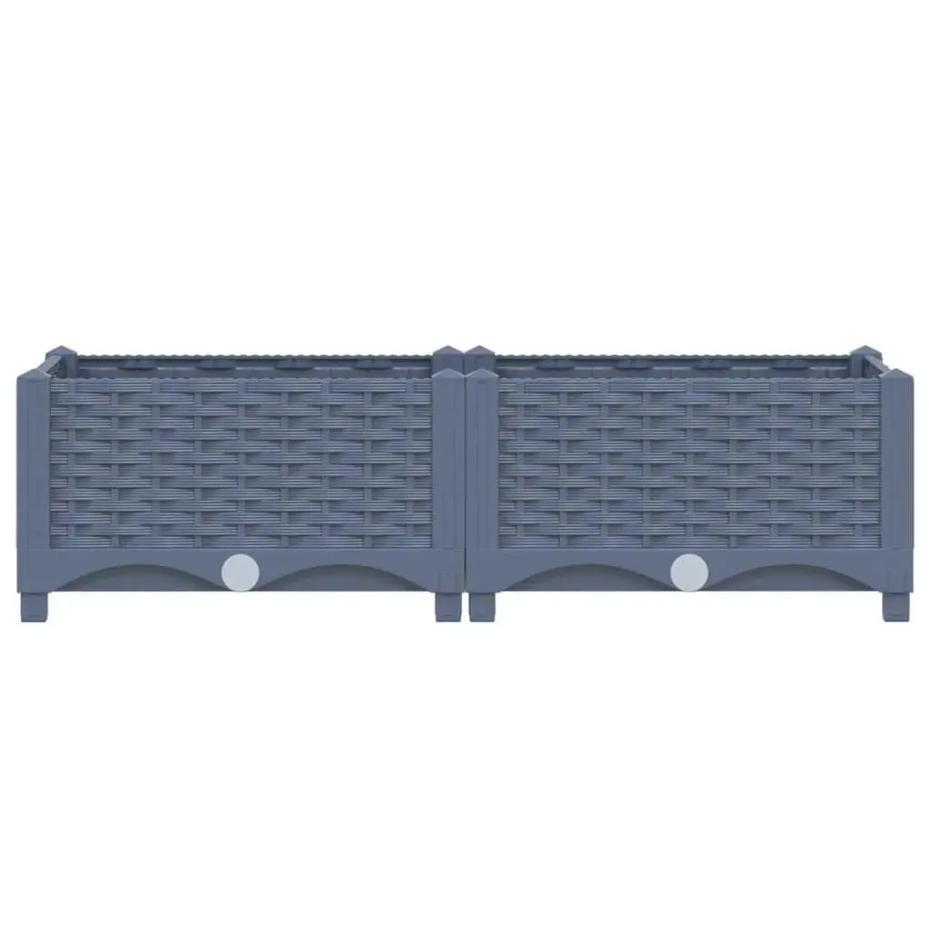 Raised Bed 80x40x23 cm Polypropylene 310398