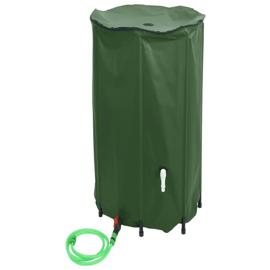 Water Tank with Tap Foldable 380 L PVC 156012