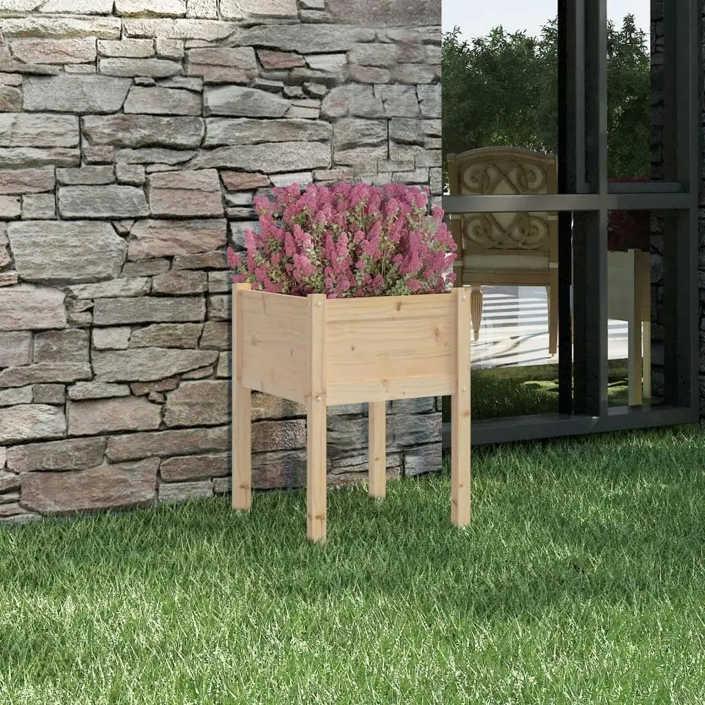 Garden Planter 50x50x70 cm Solid Pinewood 810799