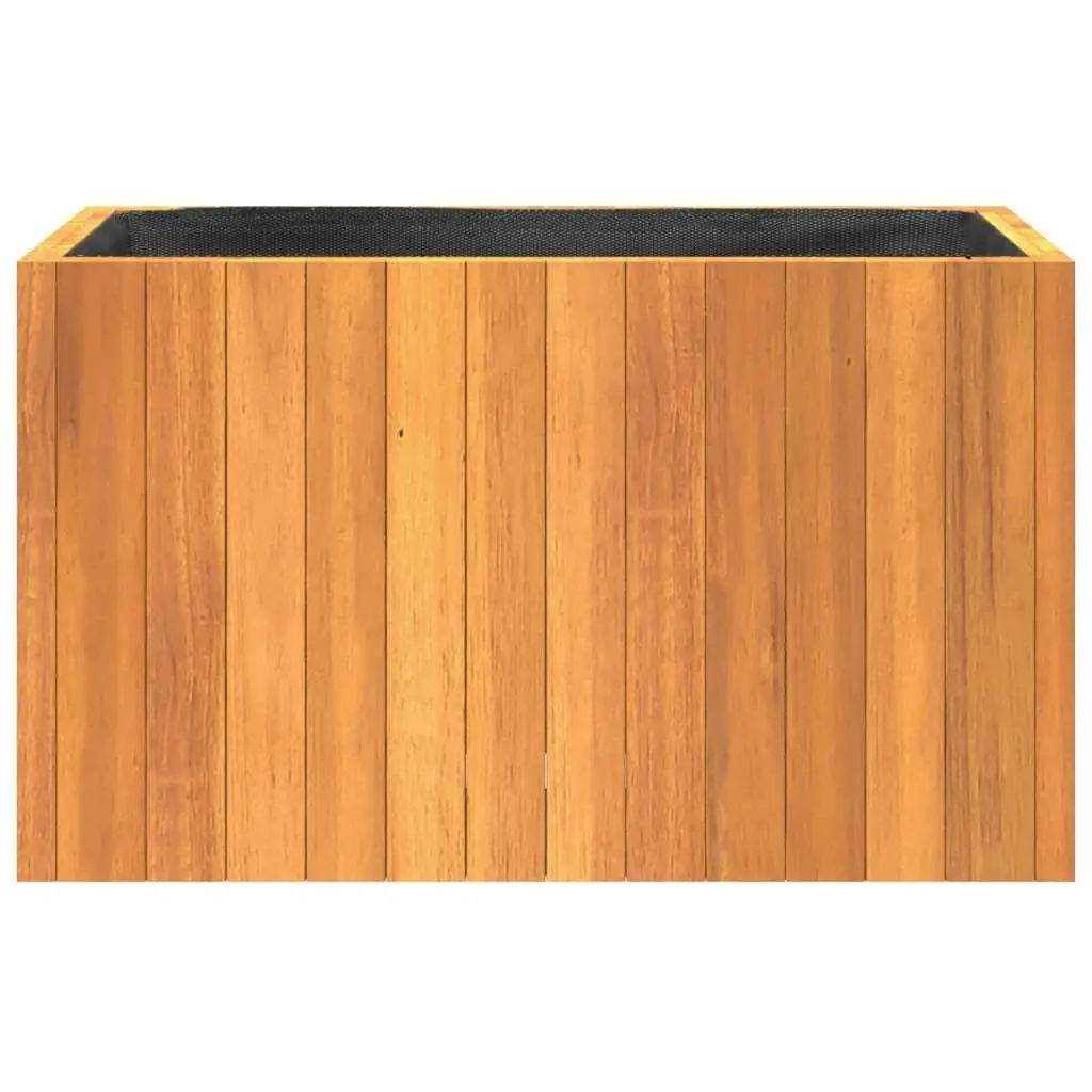 Garden Planter 59x27.5x35 cm Solid Wood Acacia 366505