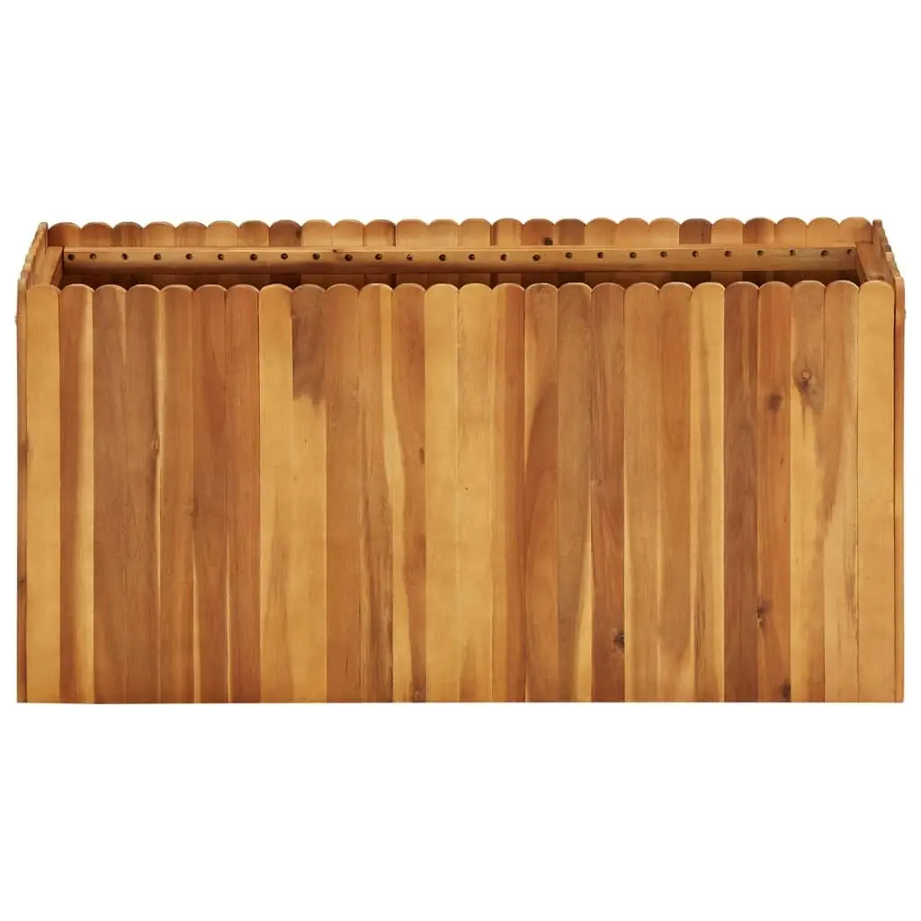 Garden Raised Bed 100x30x50 cm Solid Acacia Wood 45924