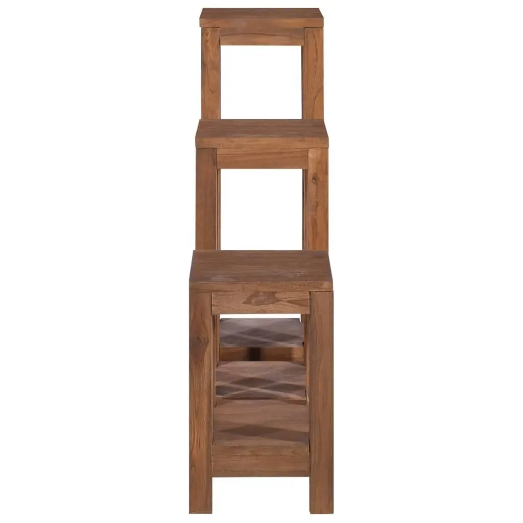 Plant Stands 3 pcs Solid Teak Wood 289077