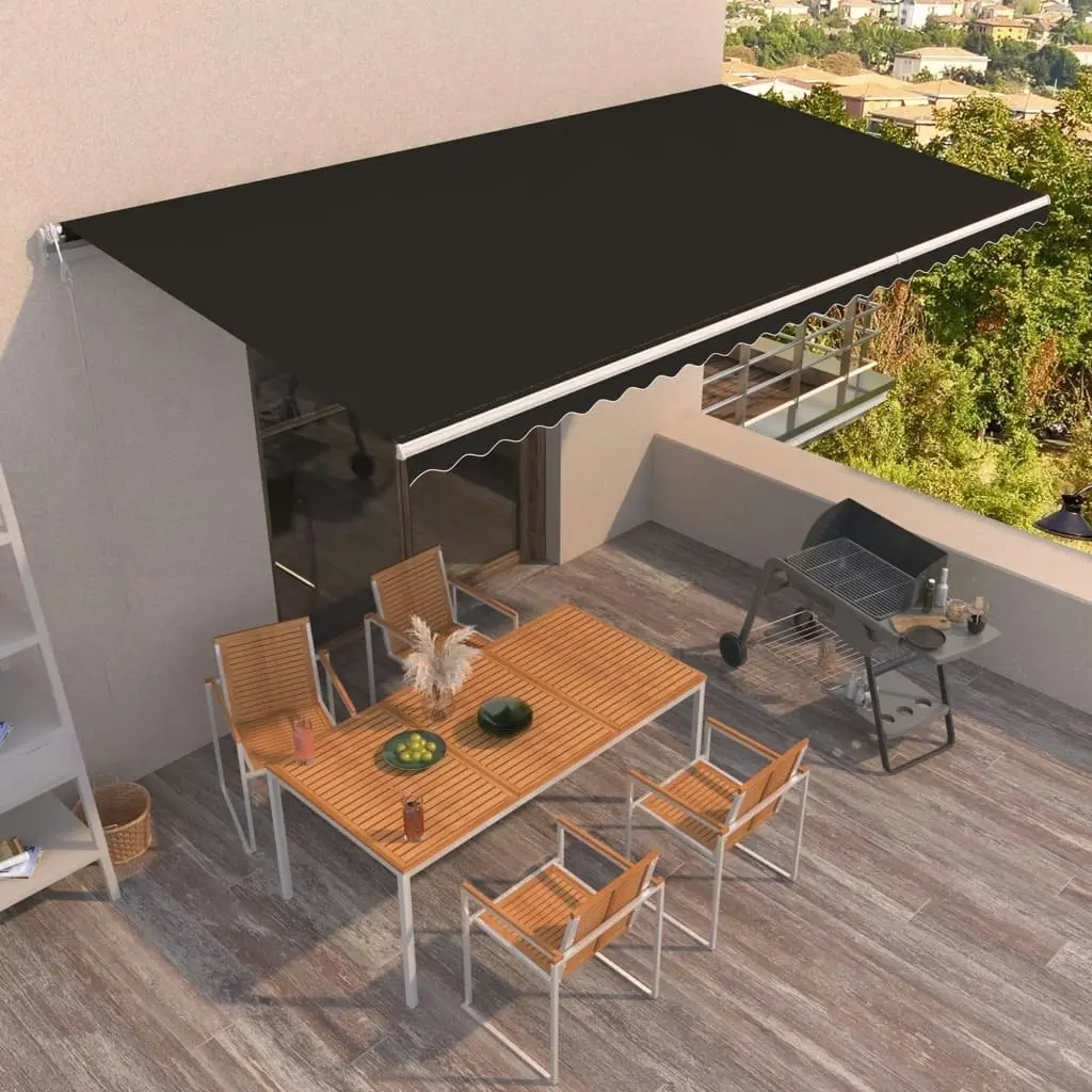 Automatic Retractable Awning 600x300 cm Anthracite 3095760